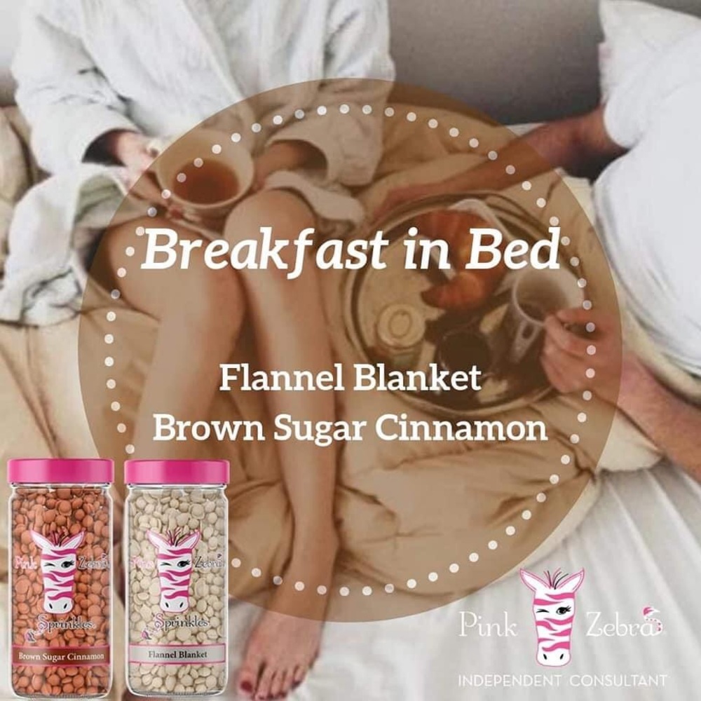Pink Zebra Sprinkles ‘Breakfast In Bed’